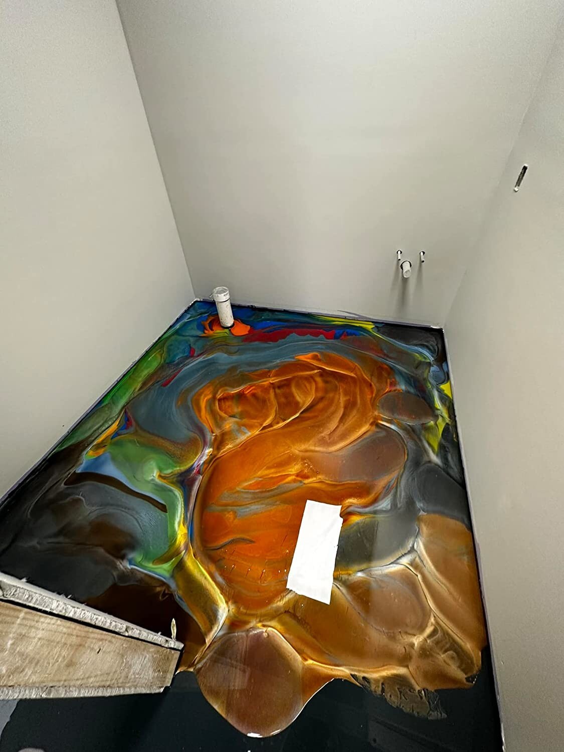 BP :Single Shot: 100% Solids Epoxy Resin Kit CLEAR (3 Gallons) Garage/Floor Kit