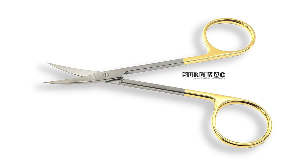 Iris Scissors Straight 4.5" Tungsten Carbide