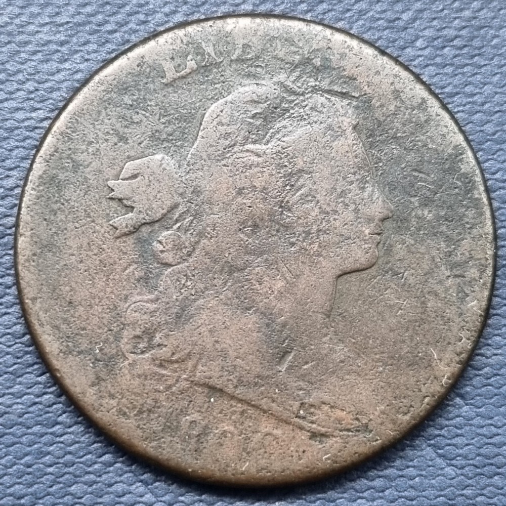 1800 Draped Bust Large Cent 1c Circulated #62653