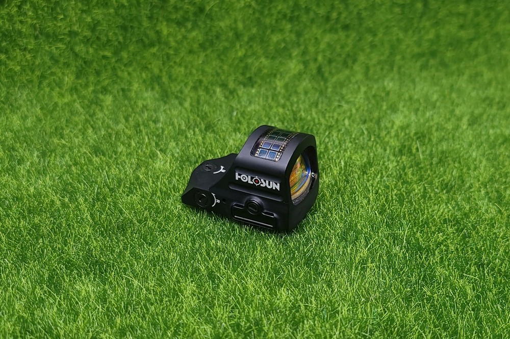 Holosun Open Reflex Illum 2 MOA Dot & 32 MOA Circle Red Dot Sight - HS507C X2