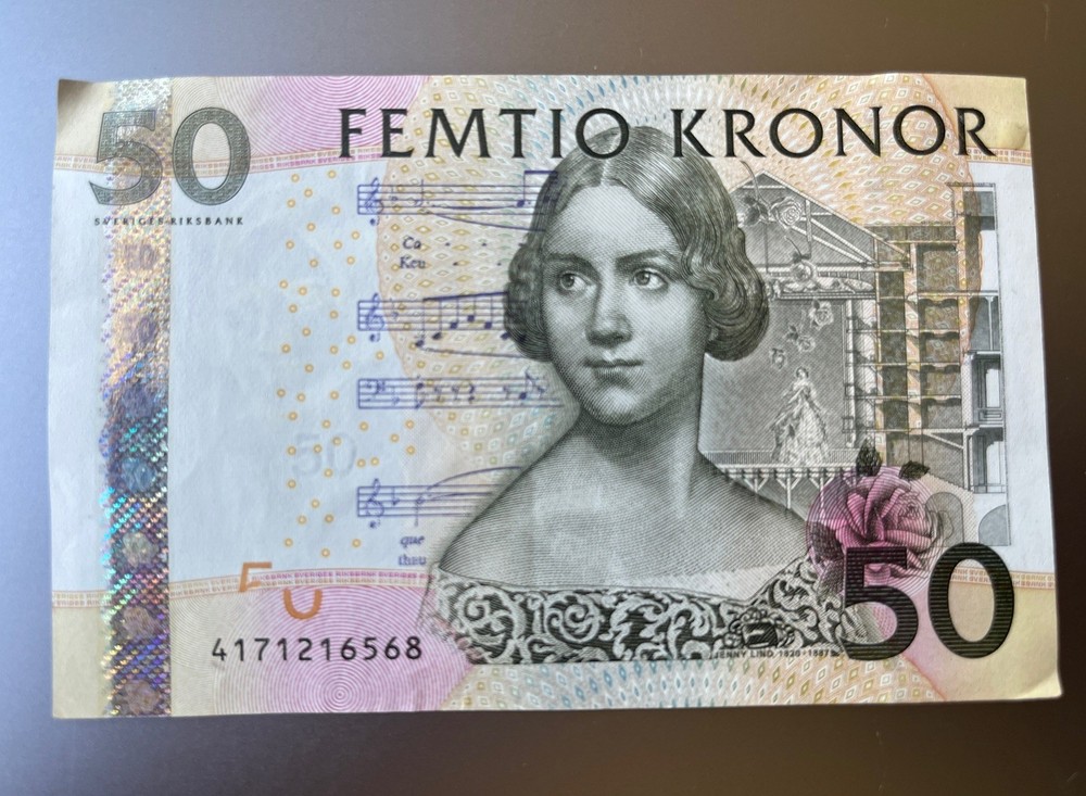 Sweden banknote 50 kronor, circulated