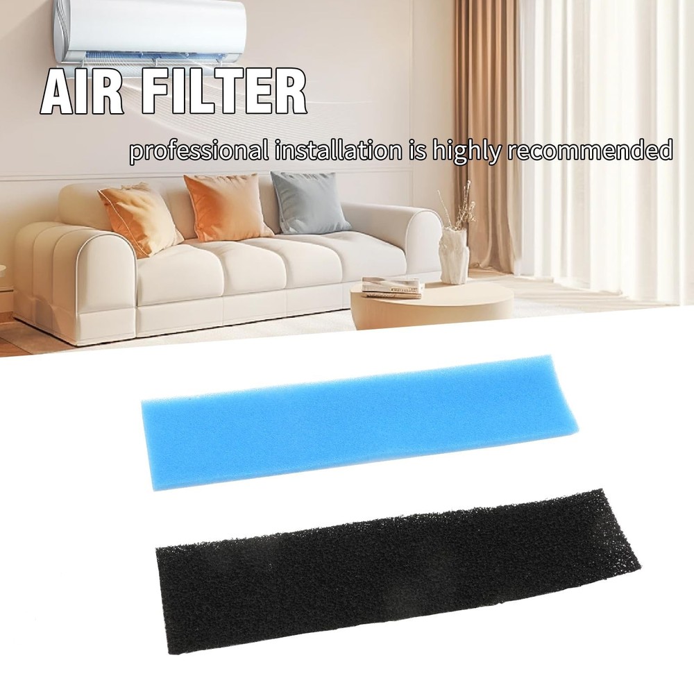 12Pcs MAC-2330FT-E MAC-3000FT-E Mini Split Air Filter, Air Filter without Fra...