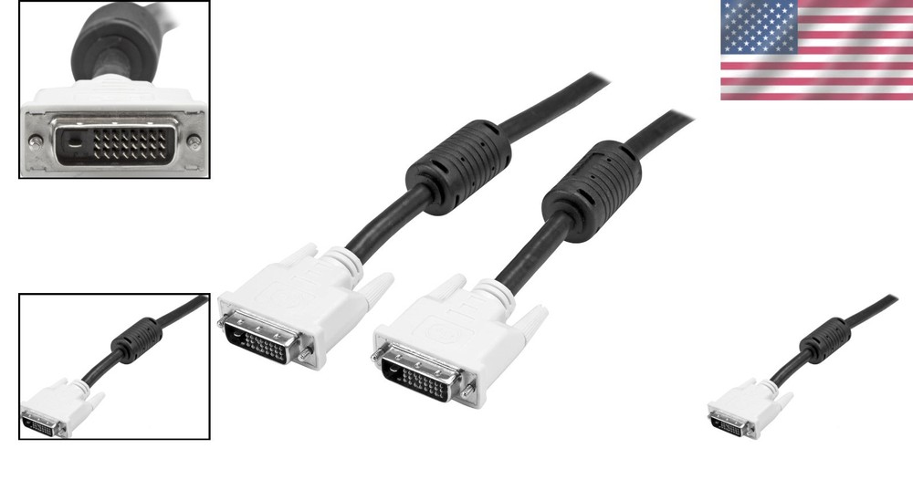 StarTech 6ft Dual Link DVI Cable - 2560x1600 Resolution