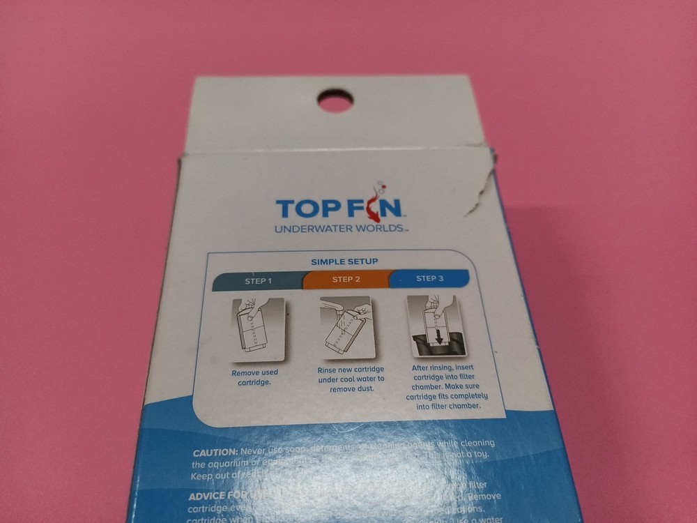 Top Fin Medium Internal Filter Cartridges IF-M Refill 2 Count See Pic -fast ship