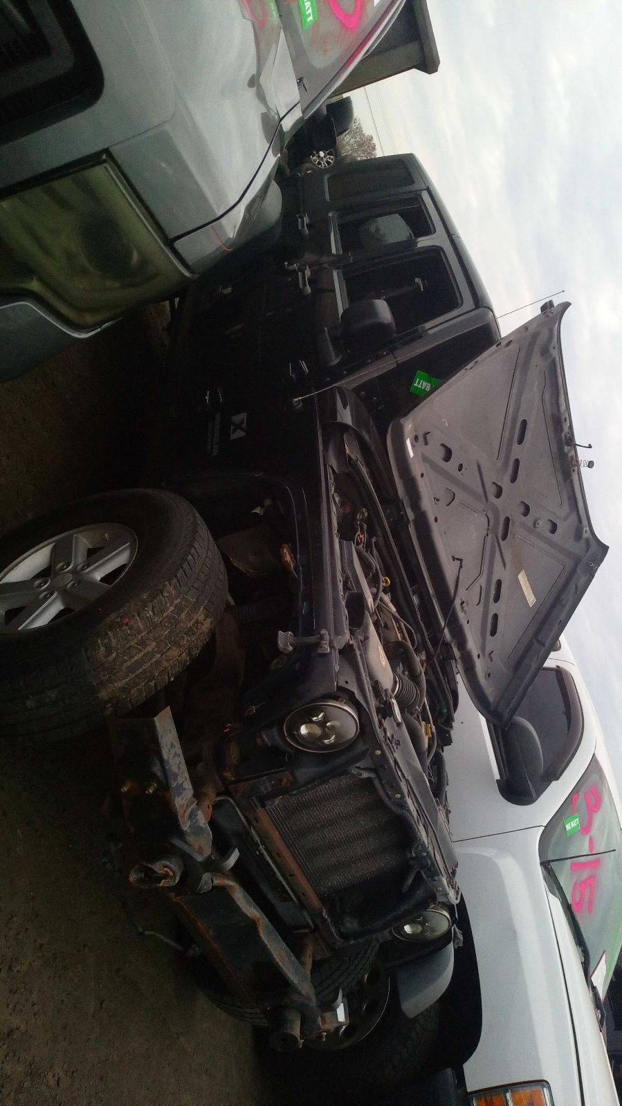 2008 Jeep Wrangler Roof Assembly Black Good Condition 335339 NJ25-22868-576144