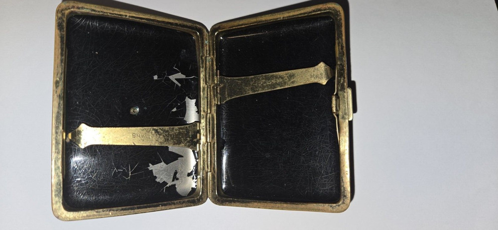 WW2 War USAAF US Army Air Force Pilot Cigarette Case