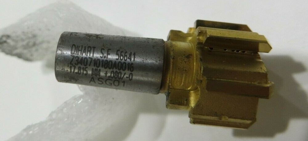 4 Komet Dihart Coolant Through Solid Reamer ASG01 Carbide Tips 17.815