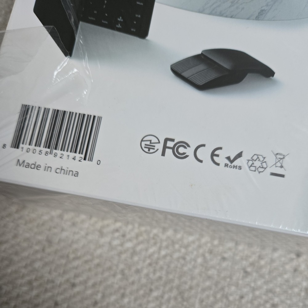 Wireless Foldable Keyboard Mouse Combo: C&Y Global Bluetooth Ultra