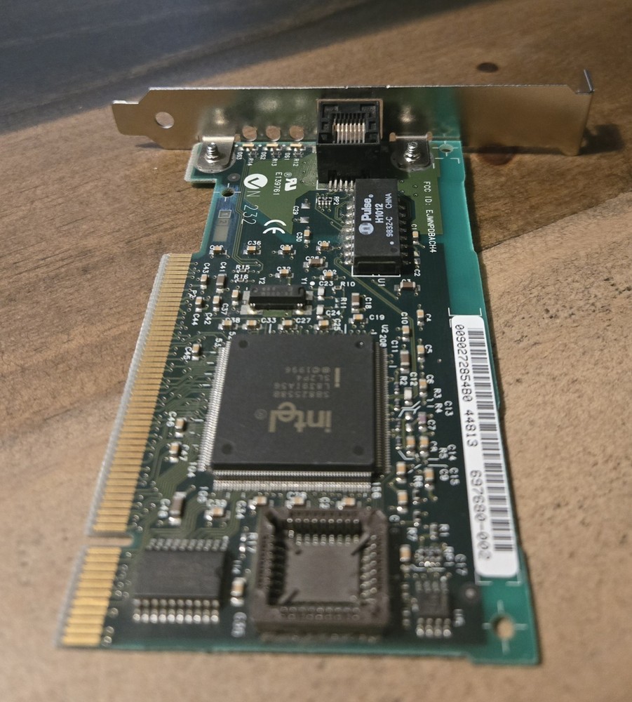 INTEL 697680-002 PCI 100TX ETHERNET ADAPTER