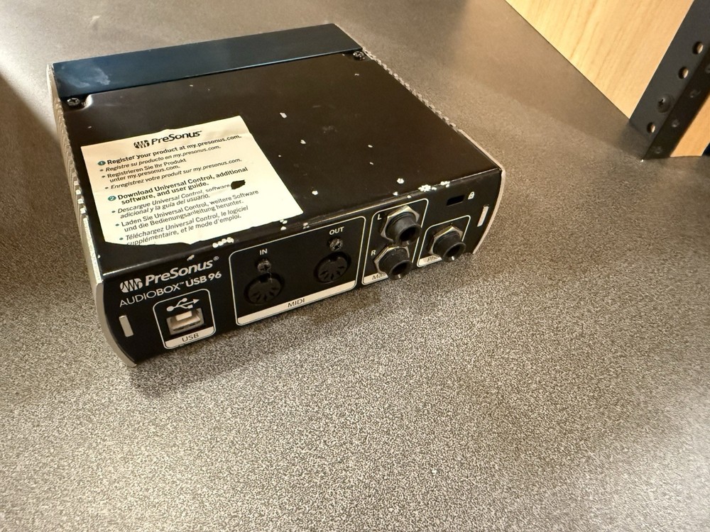 PreSonus AUDIOBOX USB 96 2 Channel Audio Interface