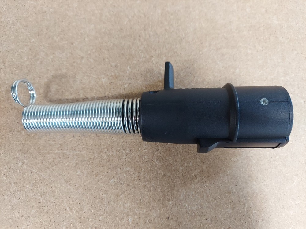 Plastic 7 Way Plug Semi Trailer Light Connector Round Split Pin Receptacle