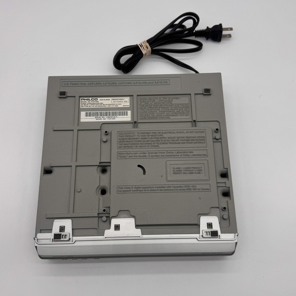 Broken PHILCO PVD1000 DVD Player
