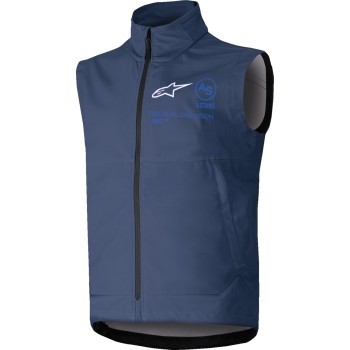 Alpinestars 3700325-7158- M Techstar Softshell Vests Md Navy