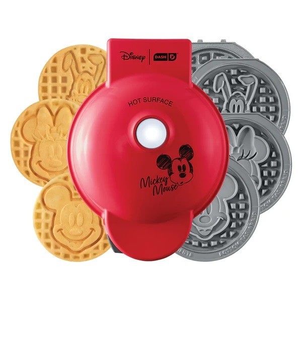 Dash Disney Multimaker Mini Maker System Mickey and Friends Waffle Maker 4 plate