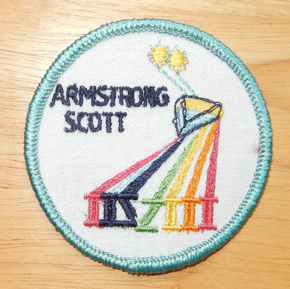 NASA Gemini 8,  Armstrong & Scott Iron-On Patch (1966)