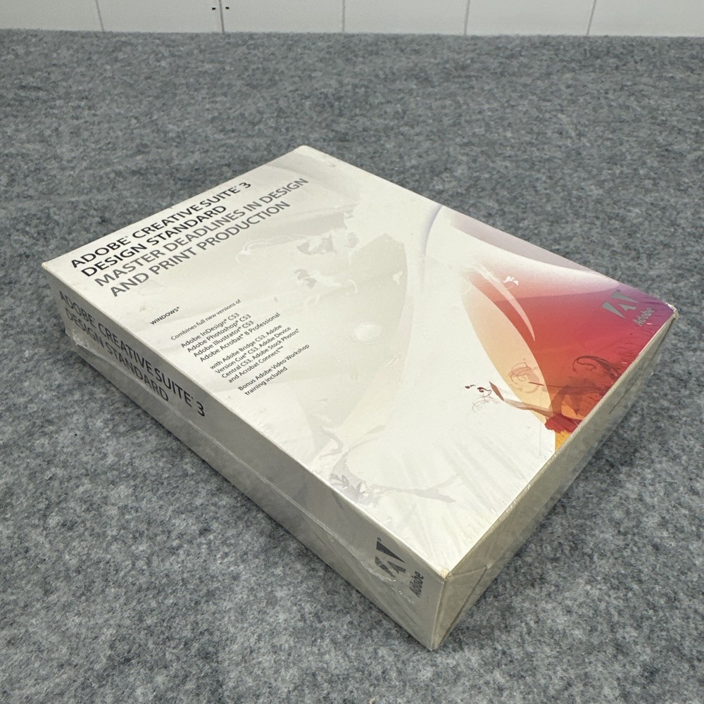 Adobe Creative Suite 3 Design Standard for Windows NEW