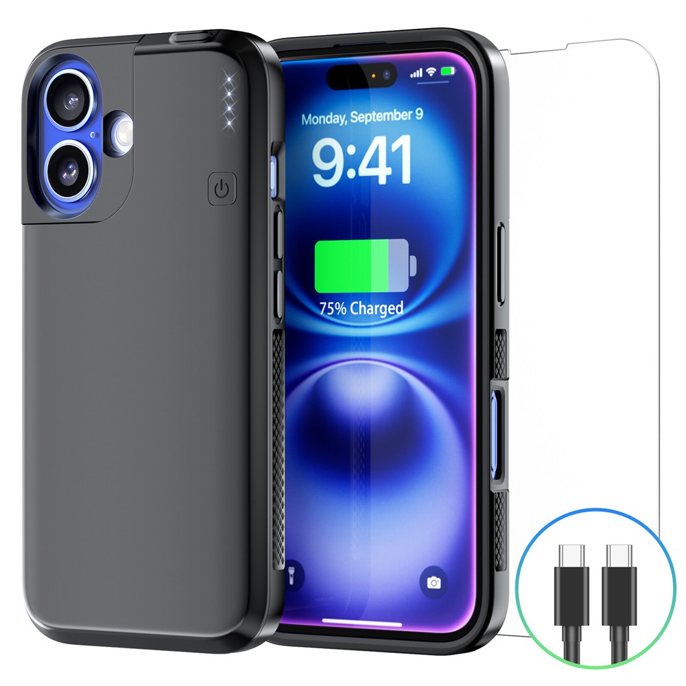 NEWDERY Battery Charging Case for iPhone 16/16Pro/Pro Max /Plus Battery Pack