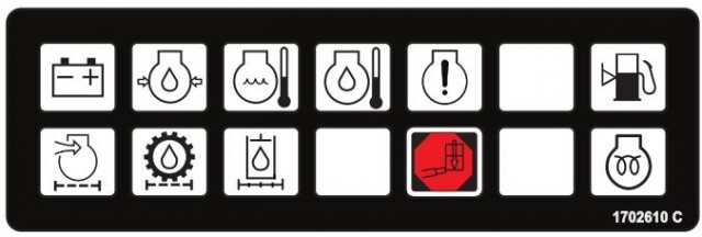 JLG 1702610 DECAL, (GRND CONT DISPLAY)