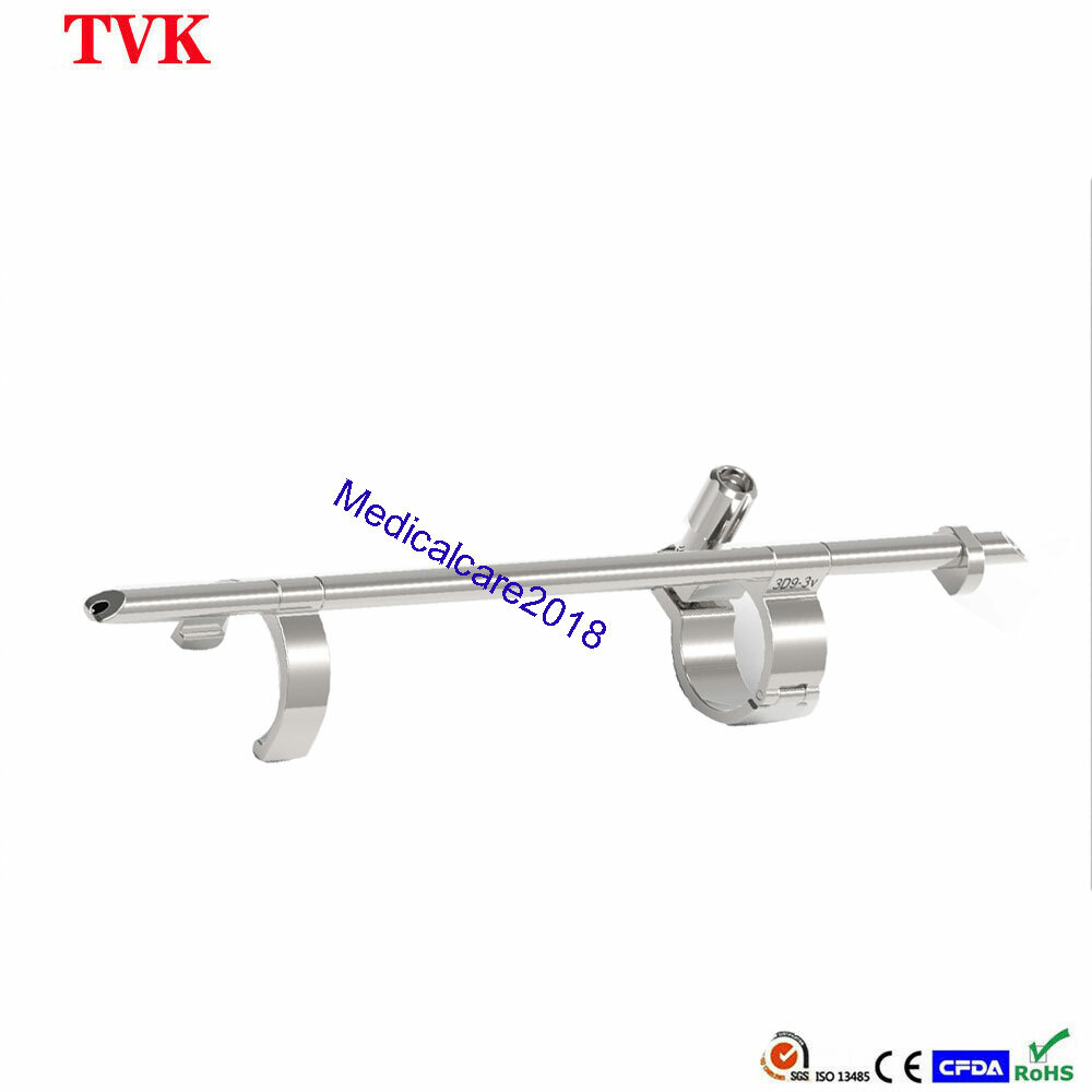 Reusable Stainless Steel Biopsy Needle Guide for Philips 3D9-3v Ultrasound Probe