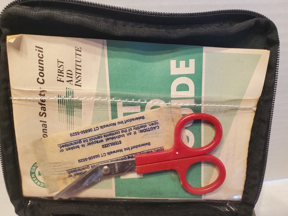 Vintage Lexus First Aid Kit. Includes original first aid supplies!