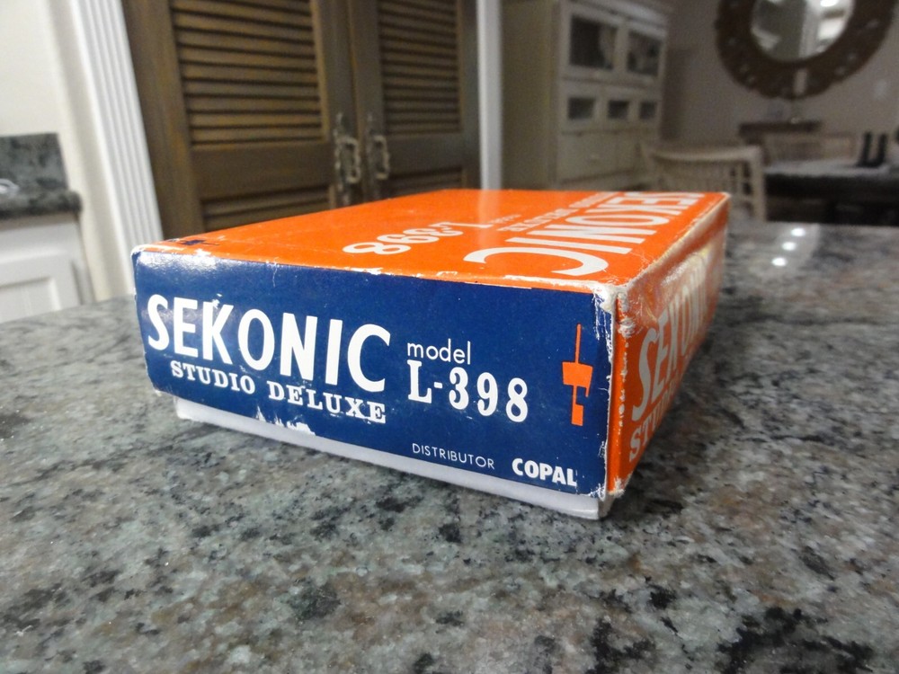 Sekonic Studio Deluxe Model L-398 Light Meter - Box Only