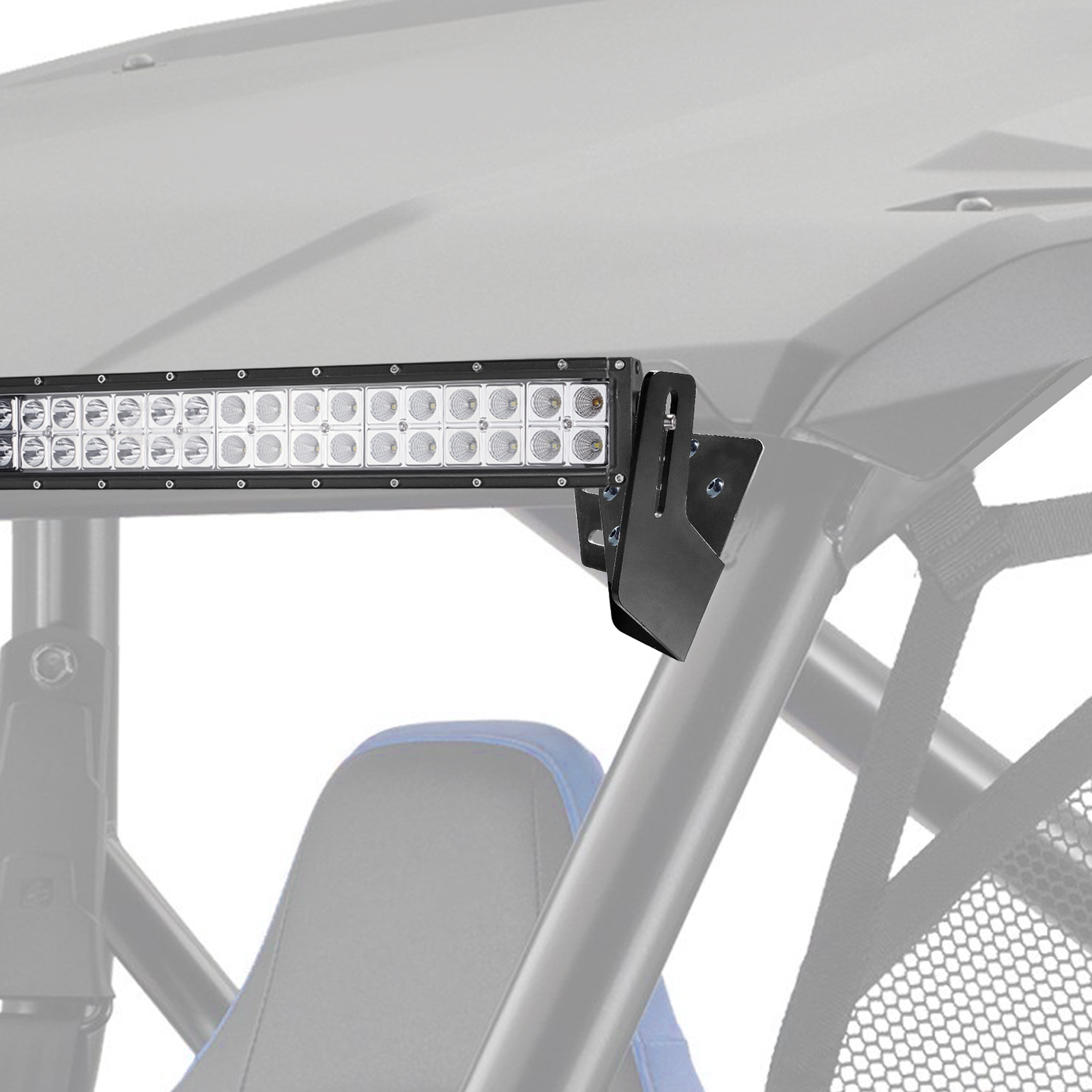 For Honda Talon 1000X-4 1000R Roof 42'' LED Light Bar Bracket Wire Kit+2x3" Pods