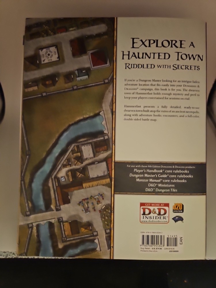 Dungeons & Dragons Hammerfast Dwarven Outpost Supplement