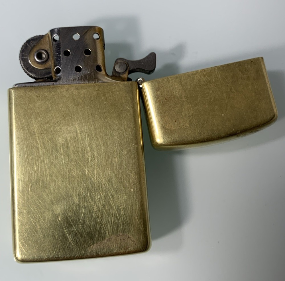 Canada Dollar Solid Brass 1932-1992 ZIPPO Fired rare