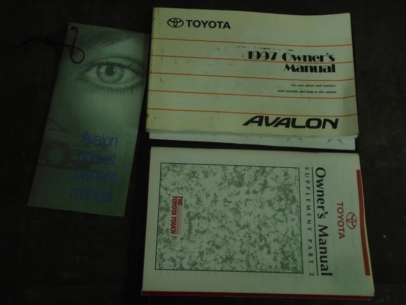 AVALON 1997 Owners Manual
