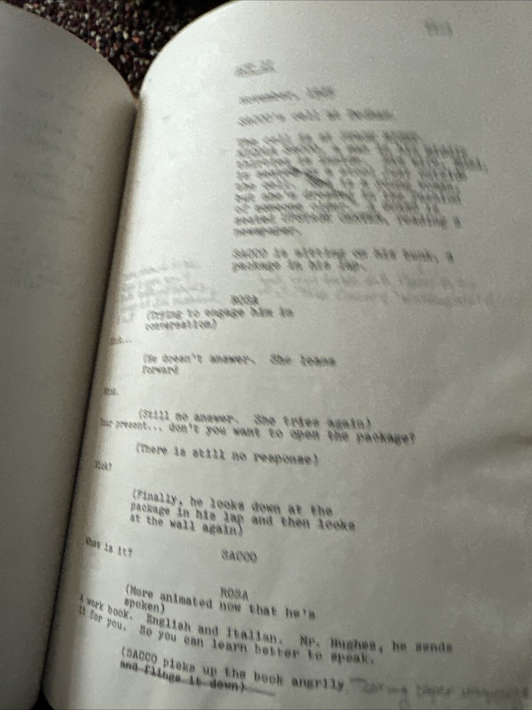 The Advocate Robert Noah broadway play made movie Script Screenplay