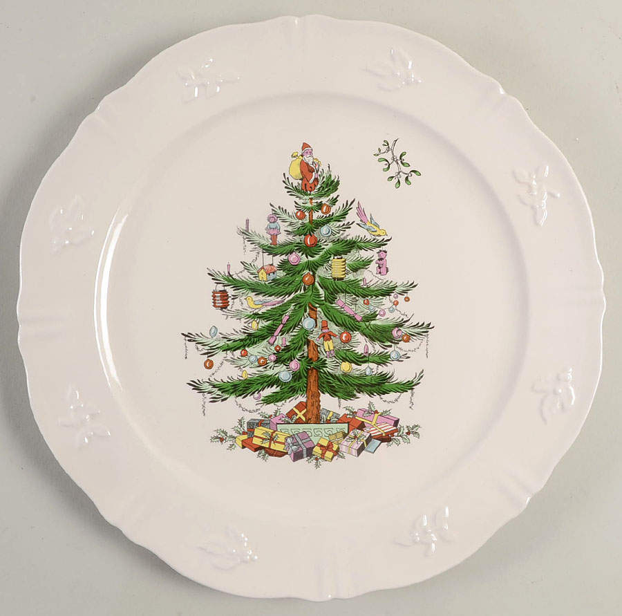 Spode Christmas Tree Chop Plate 11851769