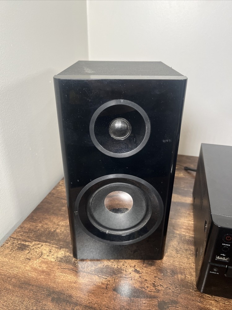 Phillips Micro Music System w/ Remote BTM2180 Black Bluetooth/ MP3/USB Direct