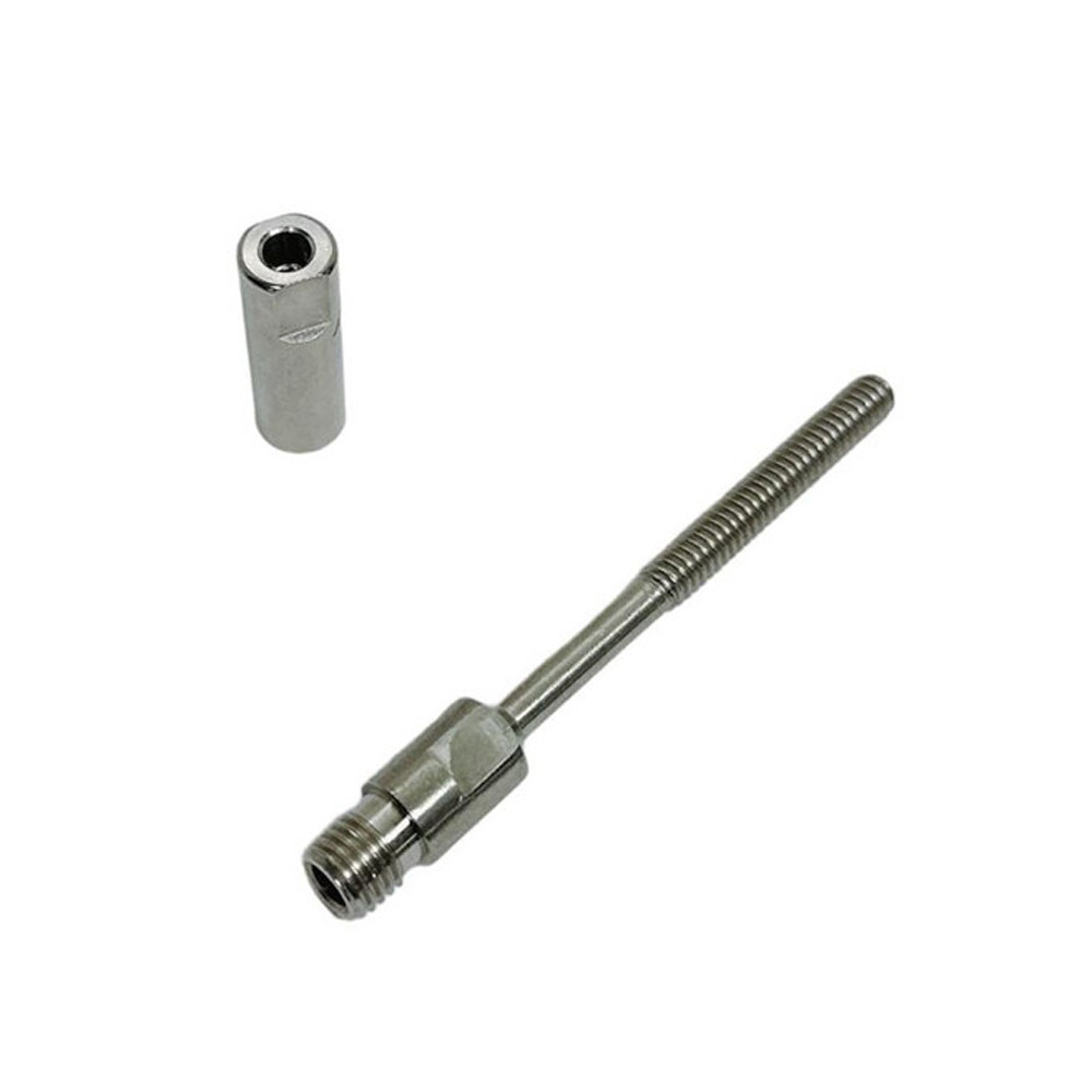 1/8" Wire Cable Deck Railing Swageless Threaded Short Stud Stainless Steel 4 Pcs
