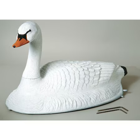 Flambeau 5889Lo Pond Swan Decoy, 36 In. L, 18 In. W