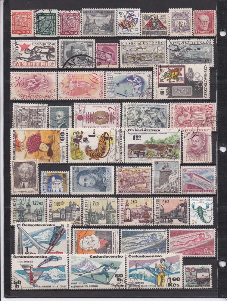 Czechoslovakia Used Lot
