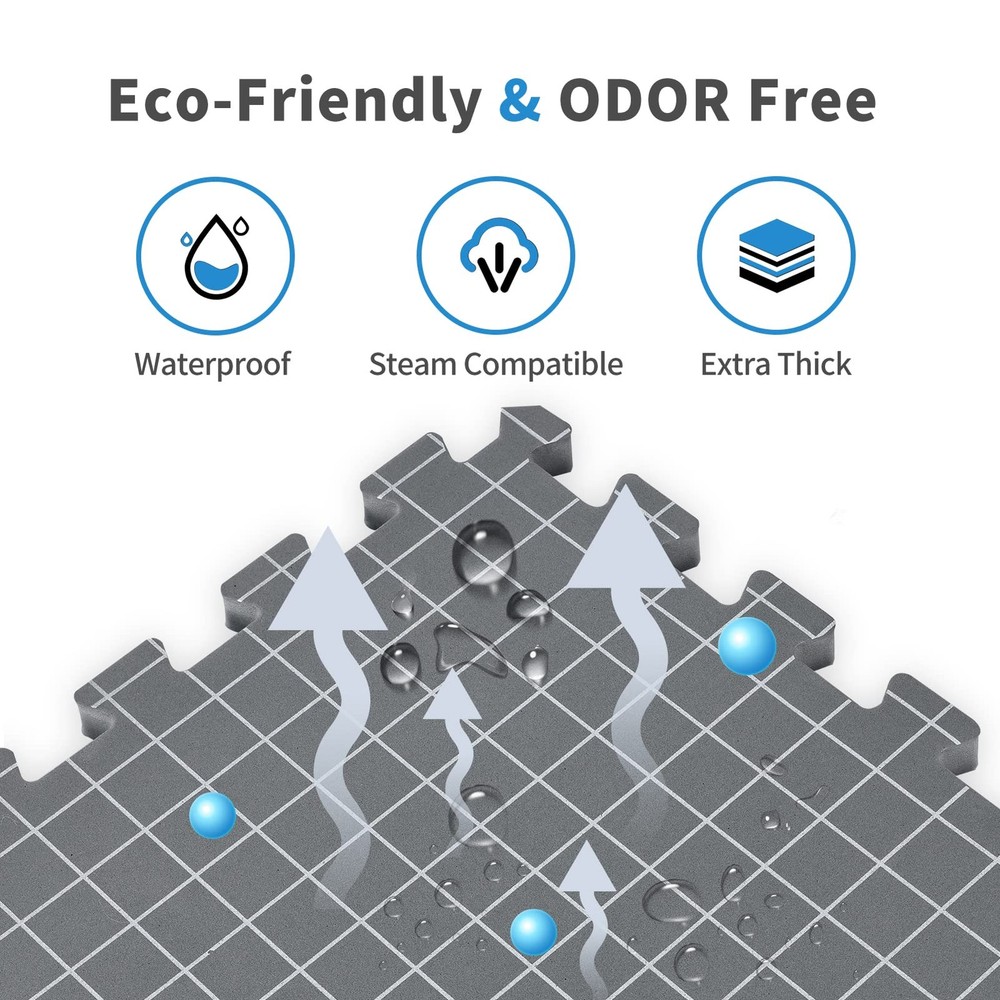 Blocking Mats for Knitting & Crochet Project,Extra Thick Blocking Boards with...