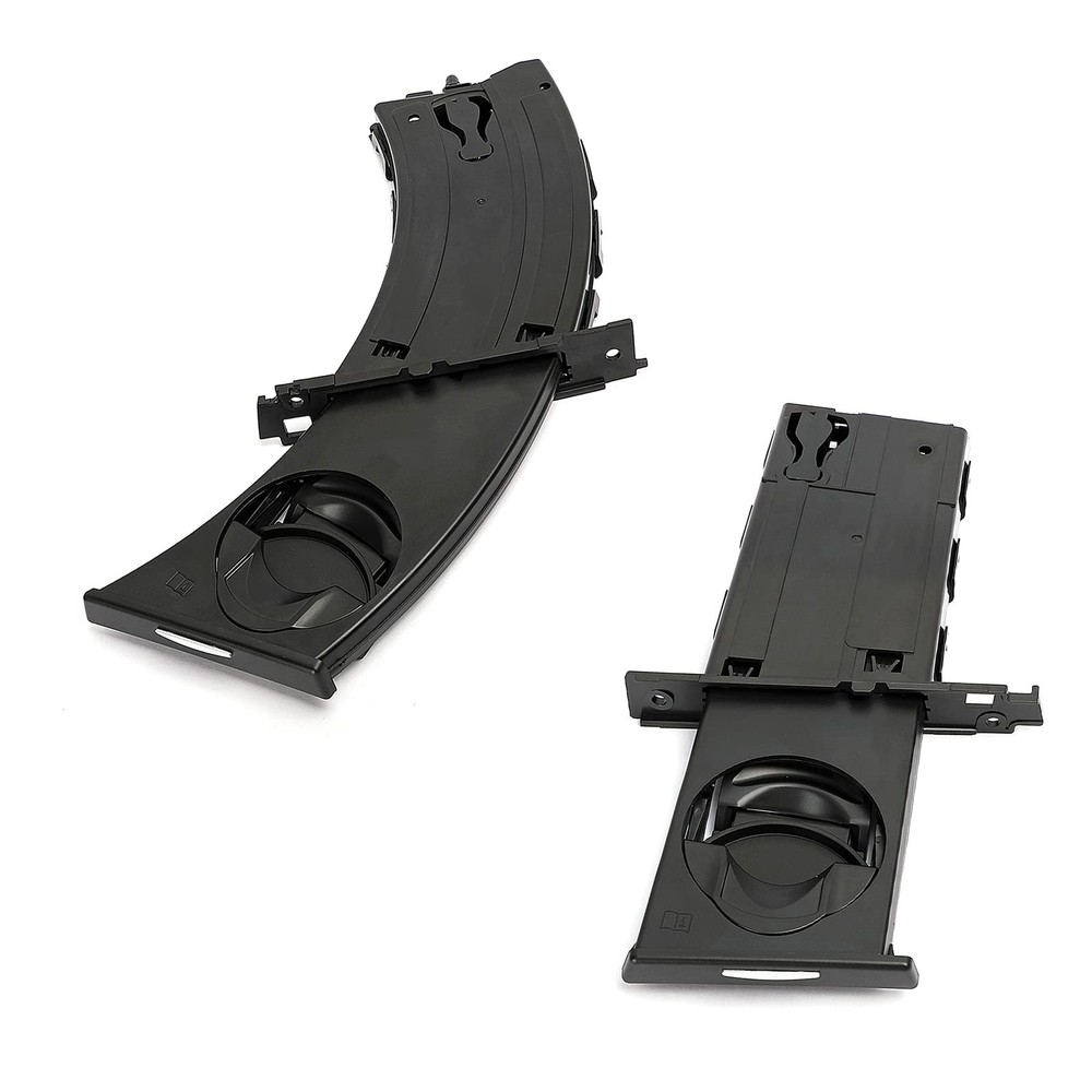 BMW E90 E91 E92 E93 Cup Holder Pair 06-13 Black