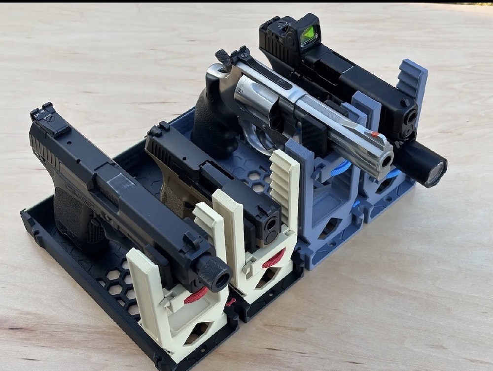 Pistol rack with style