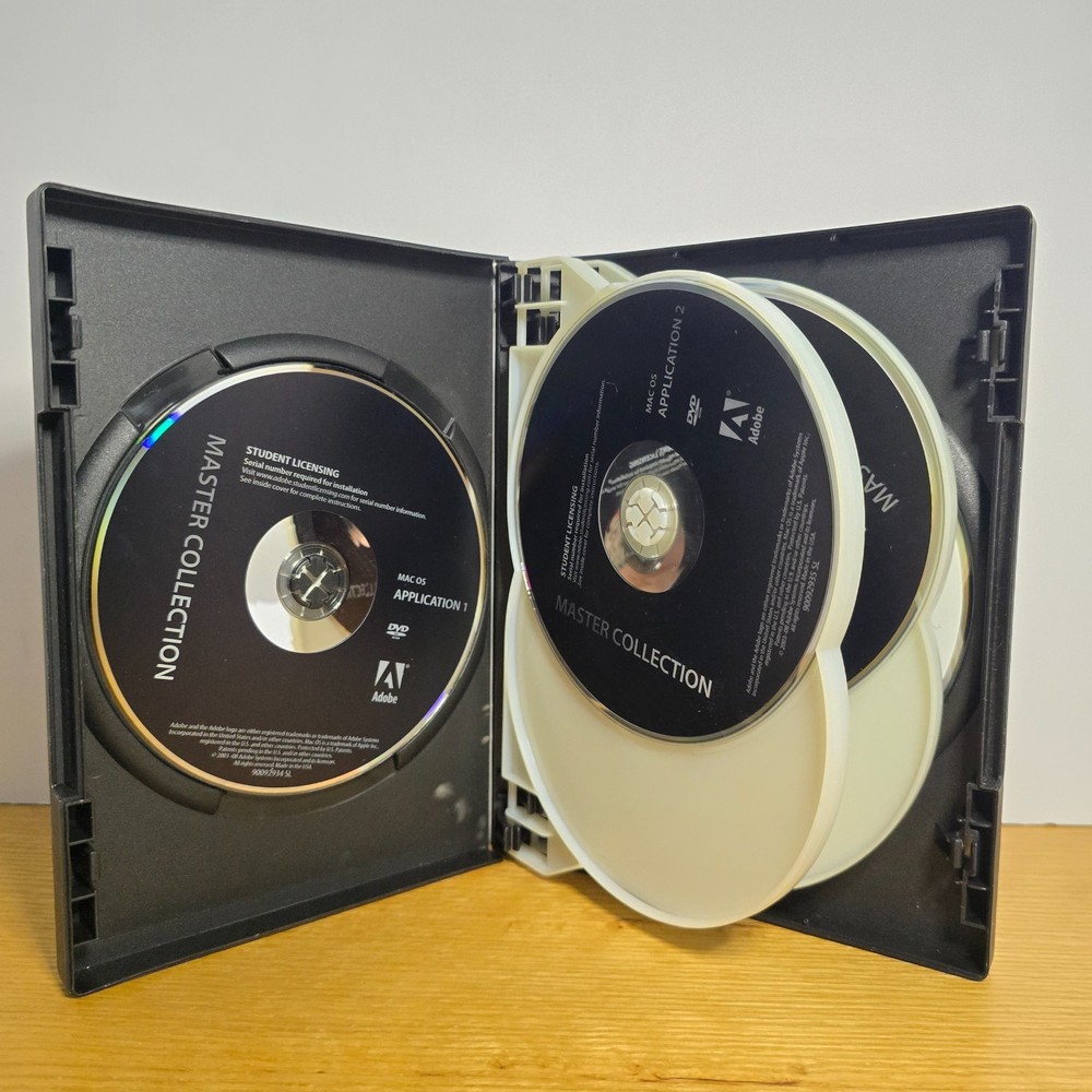 Adobe Creative Suite Master Collection CS4 Mac OS Student Licensing