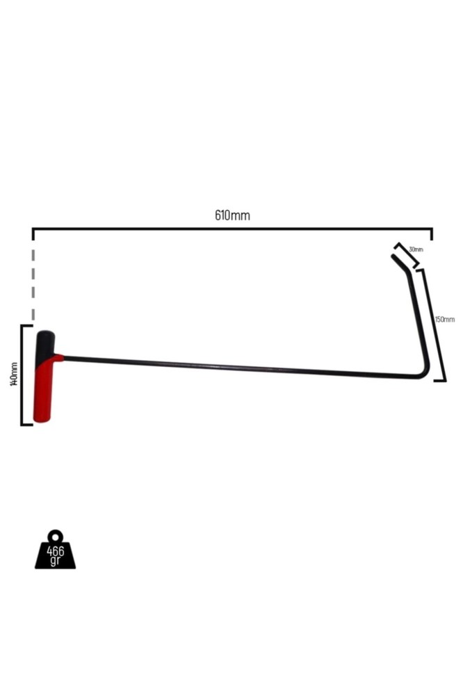 TrAuto PDR Tools Special Double Curve Rod