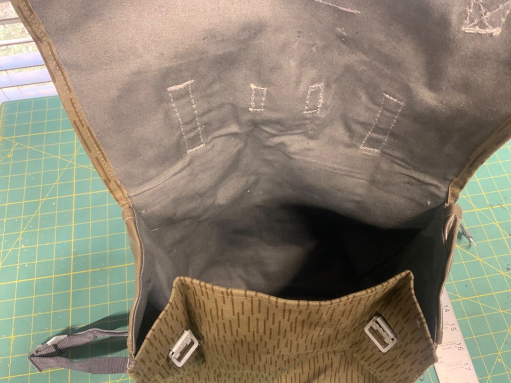 German Military Surplus Canvas Backpack