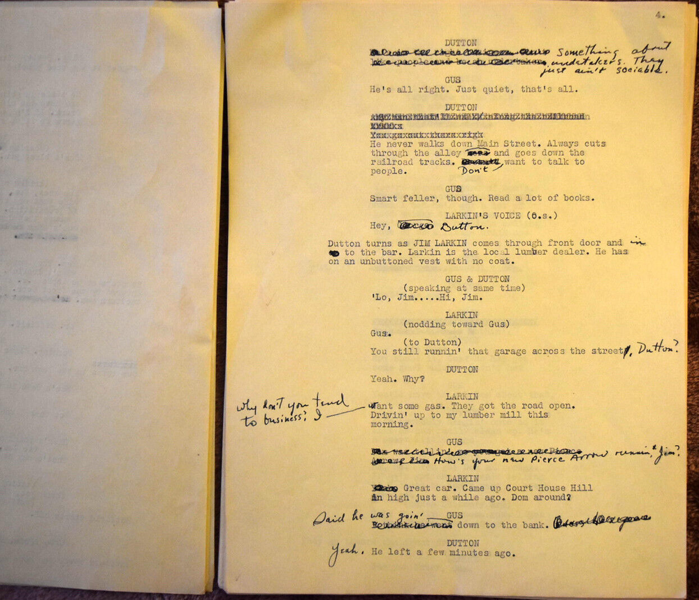 Michael Raffetto " DOM " Complete Original Radio Script