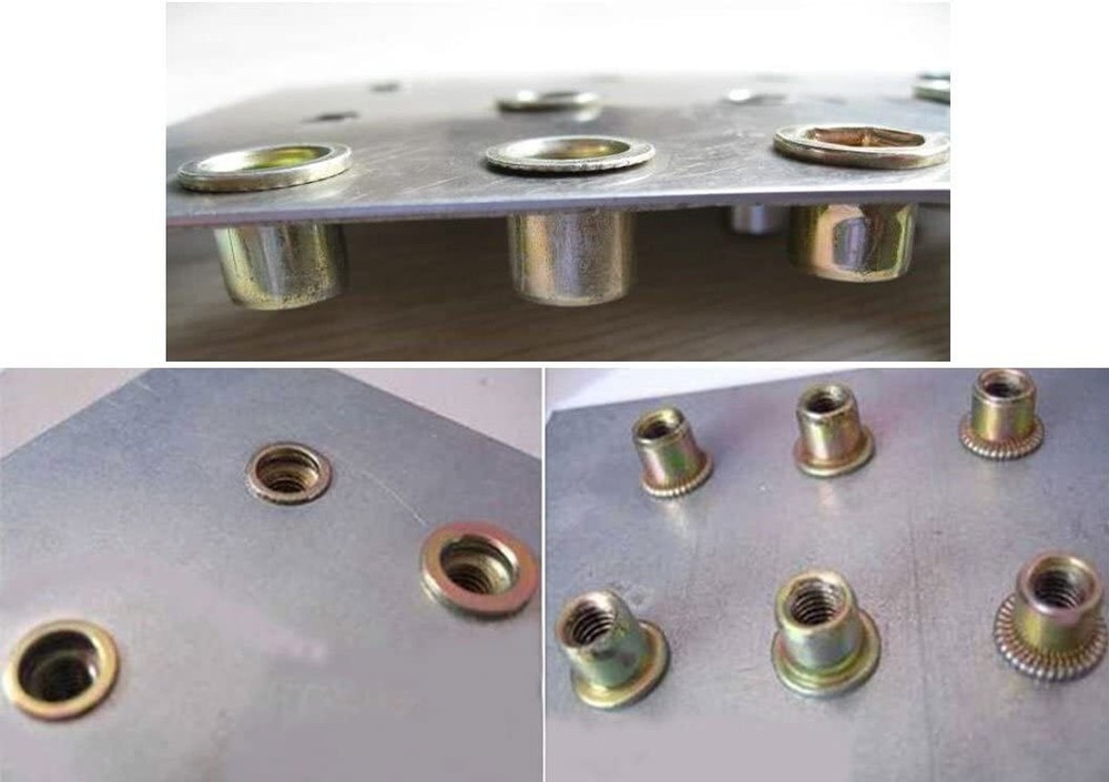 1450PC Rivet Nuts - Rivnut Gun Nut Setter Thread Setting Nutsert Tool Metric/SAE