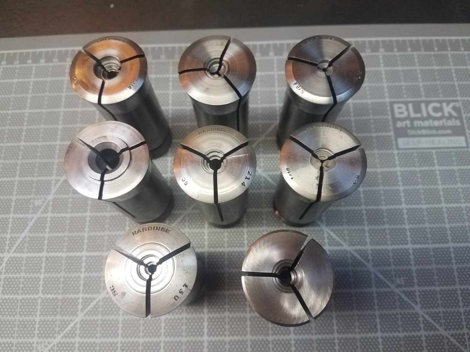 (8) Hardinge 5C Collets
