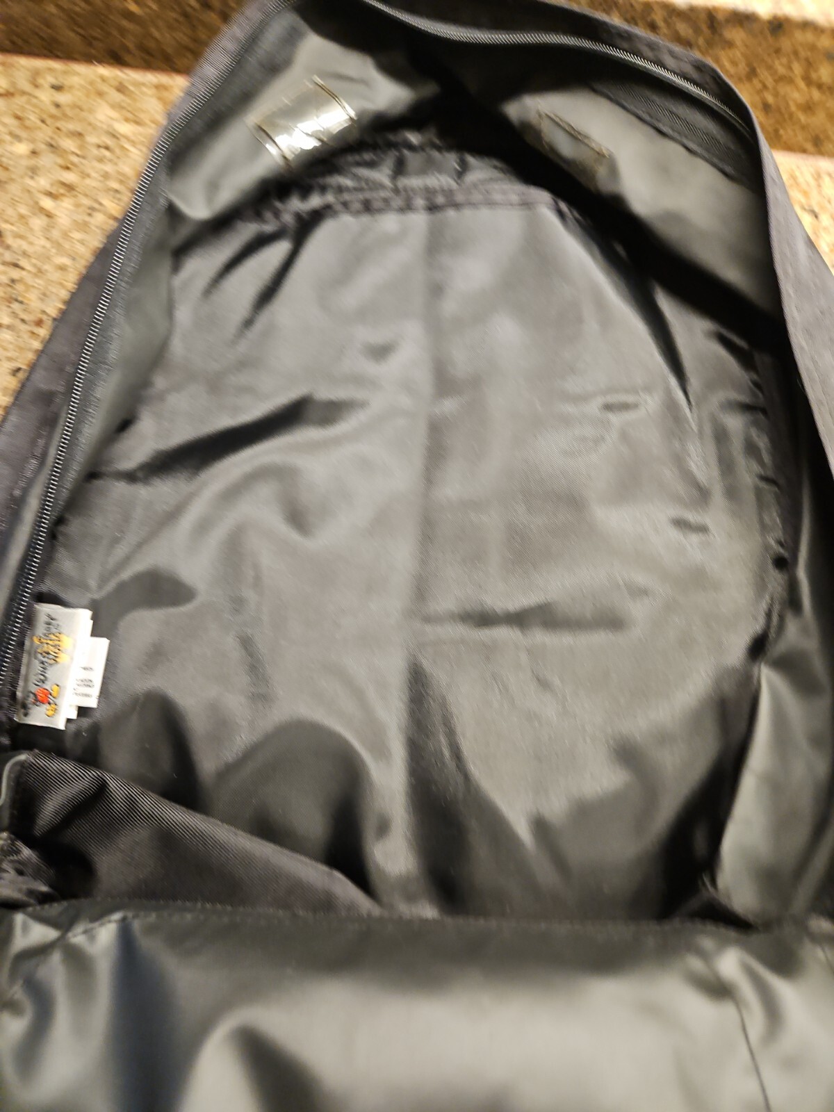 Walt Disney World Backpack Mickey Mouse Ears Embroidery New~Black