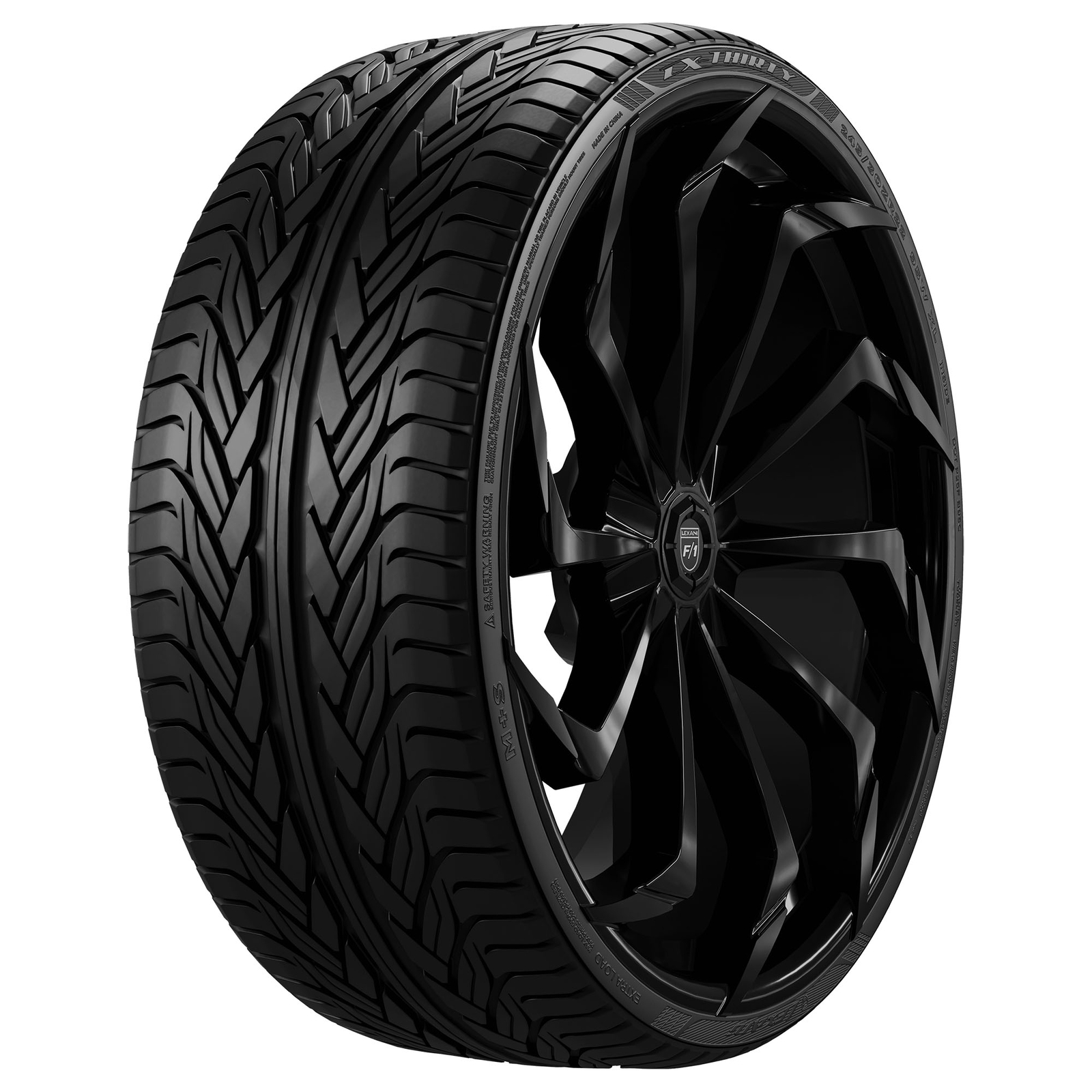 1 New Lexani Lx-thirty  - 255/30r30 Tires 2553030 255 30 30