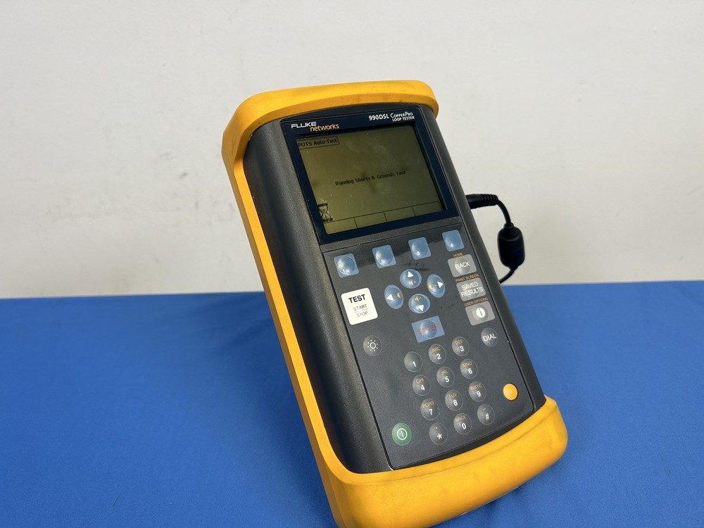 Fluke/Tescom 990DSLWT CopperPro - Loop Tester w/ Wideband & TDR *COMPLETE*