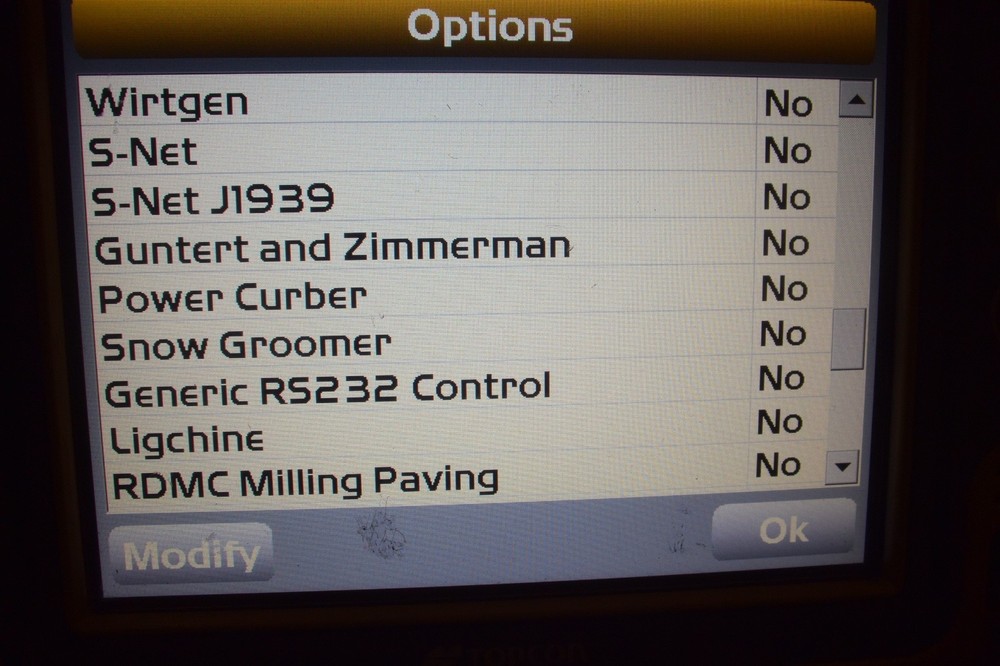 Topcon SmartGrade Control Panel Model GX-55 MANY OPTIONS #874