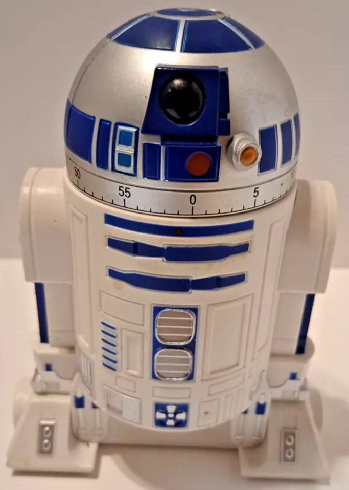 Star Wars R2-D2 Kitchen Timer Rotating Head Underground Toys