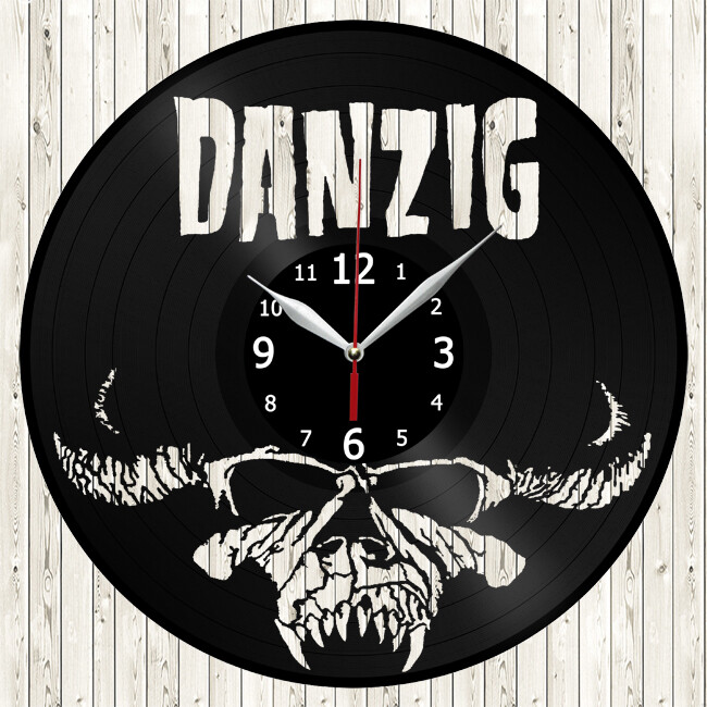 Danzig Vinyl Record Wall Clock Decor Handmade 3852